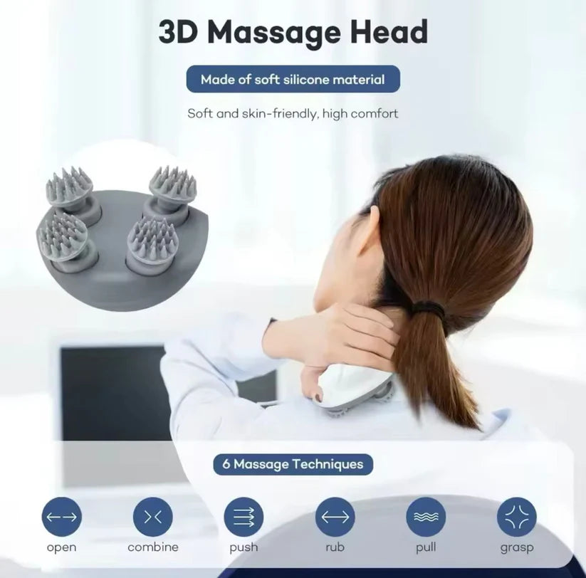 Scalp Massager جهاز تدليك فروة الرأس