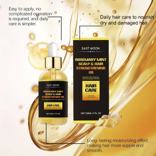 إيست موون – عناية بفروة الرأس والشعر العادي للرجال، 30 مل / EAST MOON Men'S Scalp & Normal Hair Care, 30ml
