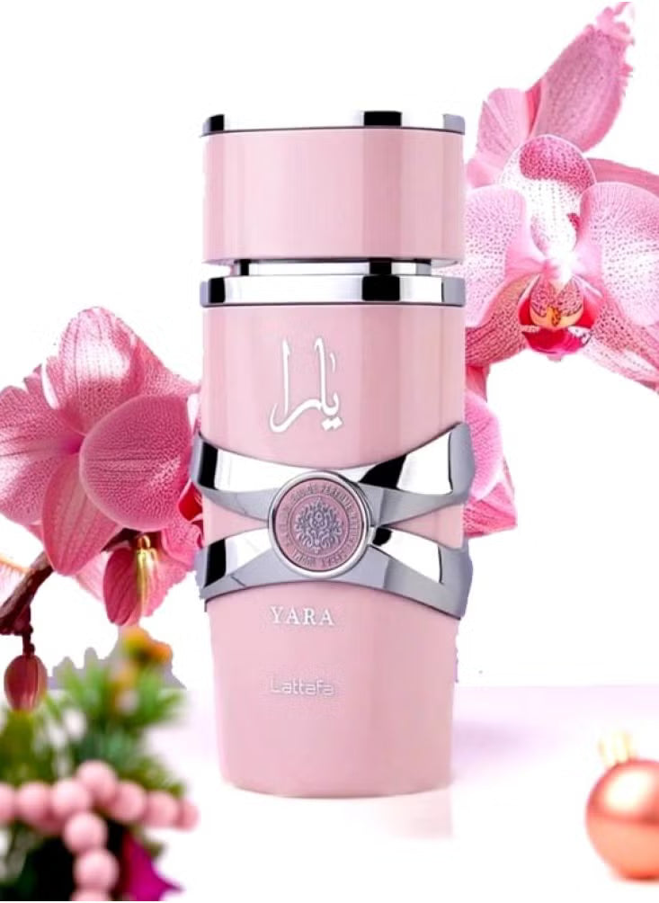 Yara Parfume by Lattafa 100ml | يارا أو دو بارفان ١٠٠ مل من لطافة