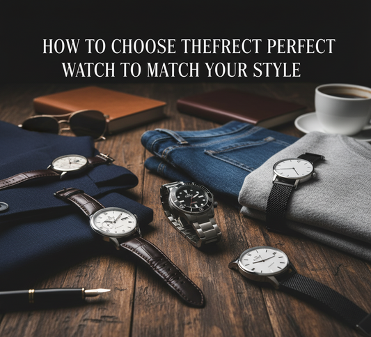 How to Choose the Perfect Watch to Match Your Style