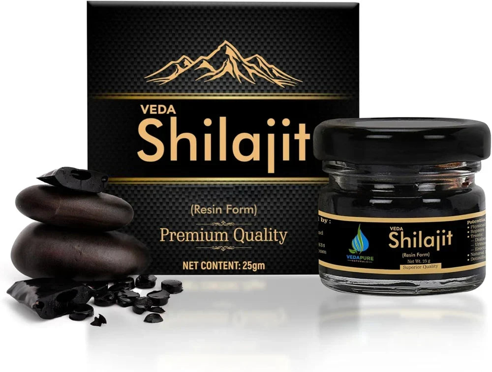 Natural & Pure Shilajit/Shilajeet Resin for Men & Women 50Gram