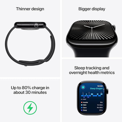 Apple Watch Series 10 GPS + Cellular 46 mm Smartwatch Mater Version