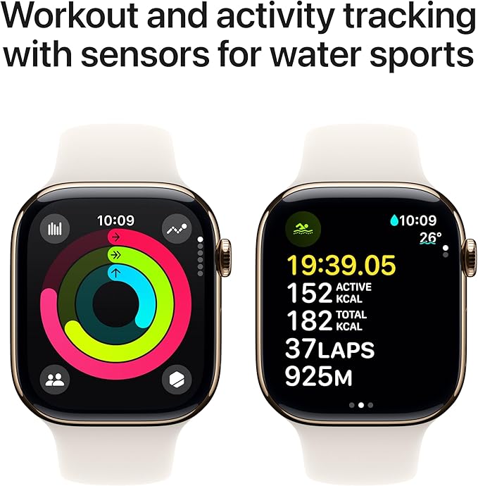 Apple Watch Series 10 GPS + Cellular 46 mm Smartwatch Mater Version