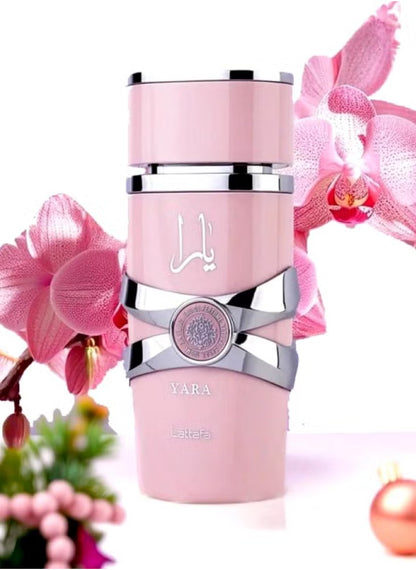 Yara Parfume by Lattafa 100ml | يارا أو دو بارفان ١٠٠ مل من لطافة