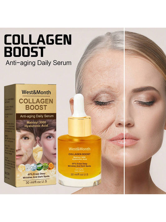 إيسنس الكولاجين لمكافحة التجاعيد من ويست آند مونث – 30 مل / West & Month Collagen Essence for Wrinkle 30ml