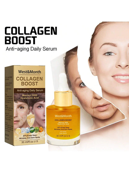 إيسنس الكولاجين لمكافحة التجاعيد من ويست آند مونث – 30 مل / West & Month Collagen Essence for Wrinkle 30ml