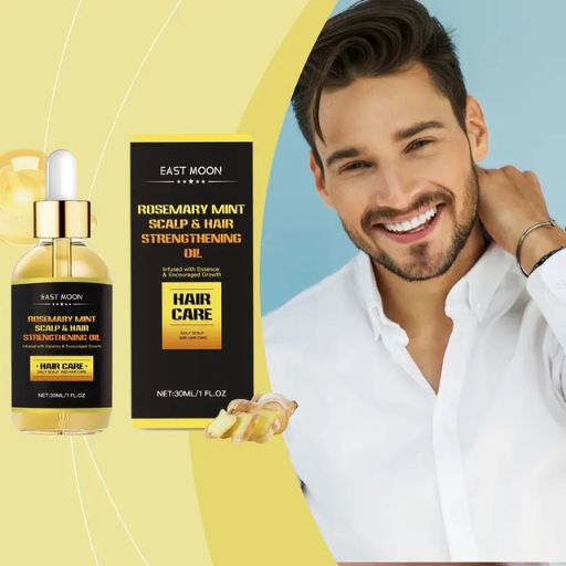 إيست موون – عناية بفروة الرأس والشعر العادي للرجال، 30 مل / EAST MOON Men'S Scalp & Normal Hair Care, 30ml